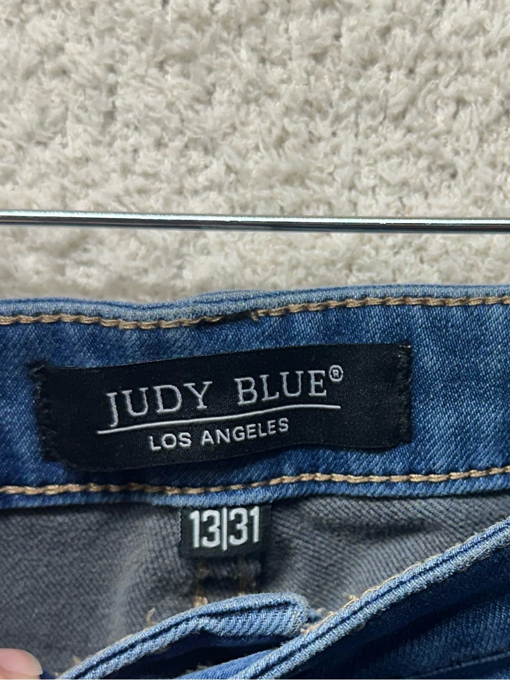 Judy Blue Boyfriend Jeans Women’s Size 13/31 Medium Wash Stretch Mid Rise Denim - Picture 5 of 11